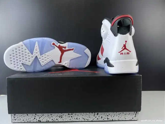JORDAN RETRO 2014 384664-160 AIR 'CARMINE' 6 0530